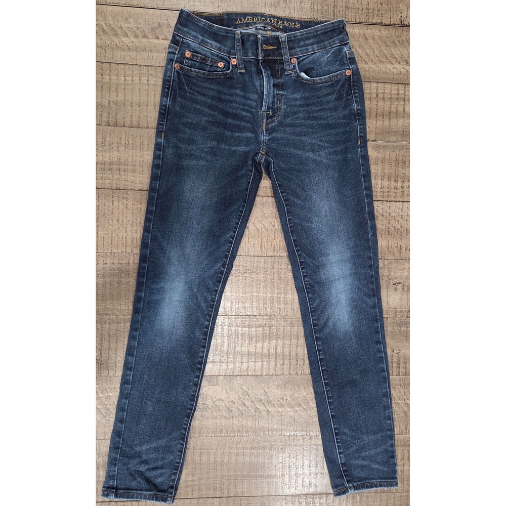 American Eagle Dark Wash Next Level Flex Stretch Jeans 26 x 28